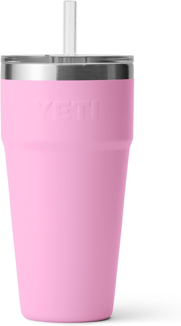 YETI Rambler 26 oz Straw Cup, Vacuum Insulated, Stainless Steel with Straw Lid | Vacuum Insulated, with Straw Lid - Image 5