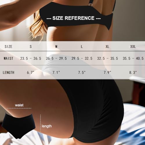 PBQOA Women's Sexy Sports Briefs Ruched Butt Lifting Panties Half Back Soft Active Yoga Underwear 3 Pack