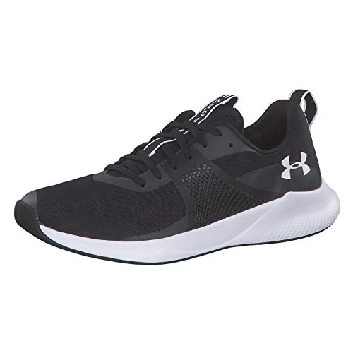 Under Armour Women's Charged Aurora Hallenschuhe, Zapatillas Deportivas para Interior, Negro (Black/White/White (001) 001), 35.5 EU