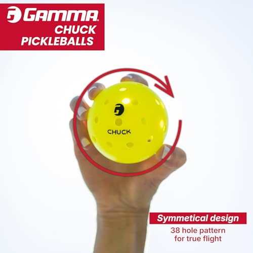 Pickleballs de tournoi extérieurs résistantes à 38 trous