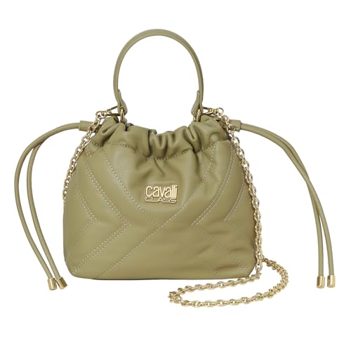 Cavalli Class Bolso Mujer de Mano Bombonera con Correa de Cadena CCHB0203
