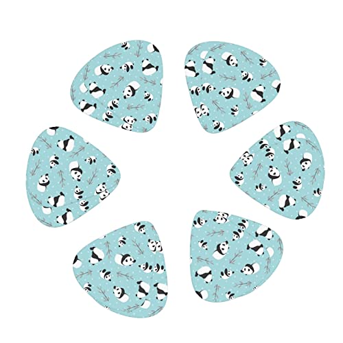 Médiators de guitare 12-Pack Cartoon Panda Bear médiators pour guitare électrique guitare acoustique diverses guitares - Les Beatles, Paul McCartney, John Lennon, RIngo Starr, George Harrison Médiators de guitare 12-Pack Cartoon Panda Bear médiators pour guitare électrique guitare acoustique diverses guitares