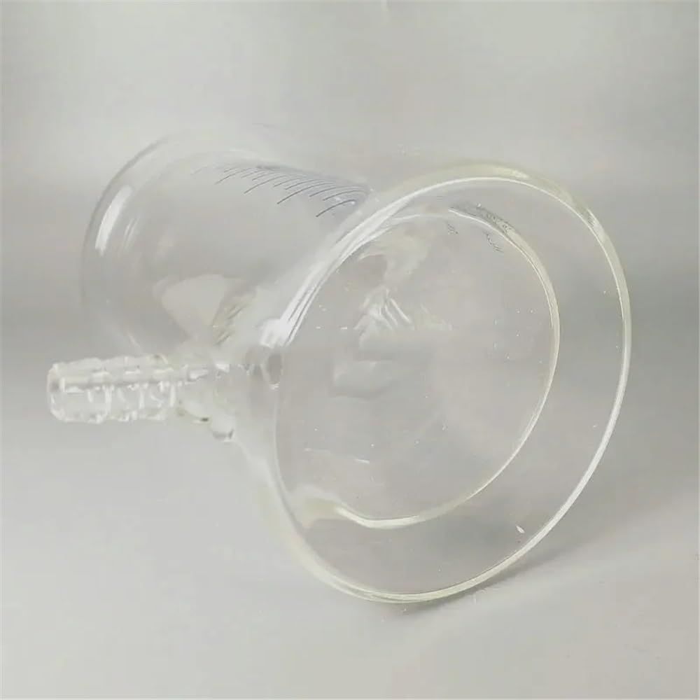 Vetreria da laboratorio Becher graduato a doppio strato in vetro borosilicato rivestito da 1 pezzo da 50 ml a 1000 ml for laboratorio, for esperimenti(500ml)