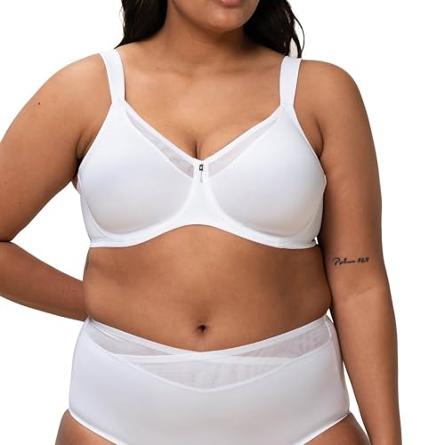 Triumph Damen Minimizer BH True Shape Sensation W01 1QQ06, Weiß (White...