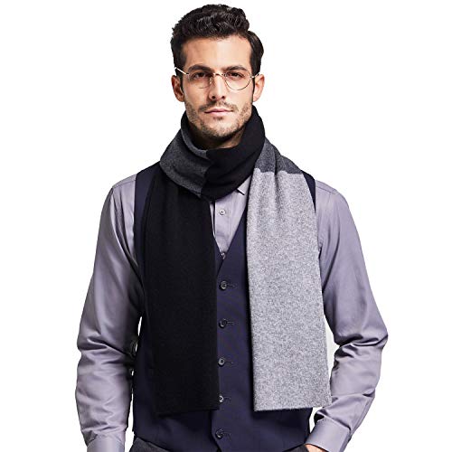 Taylormia sjaal heren 100% merinowol premium warm en zacht wintersjaal - Image 3