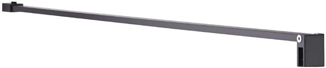 Milano Nero - Black Wet Room Shower Enclosure Screen Support Arm Bar - 1000mm