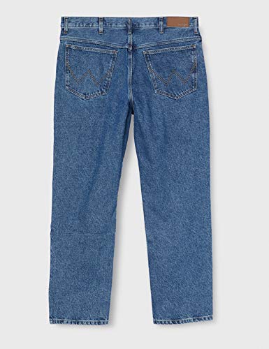 Wrangler Authentic Straight Jeans, Medium STW, 30W x 32L Homme - Image 4