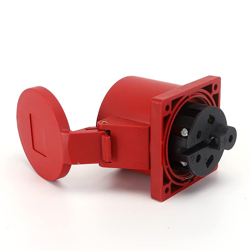 IEC60309 Waterproof CEE Industrial Connector Socket 5Pin 16A 380V-415V 3P+E+N IP44 (Type-5）