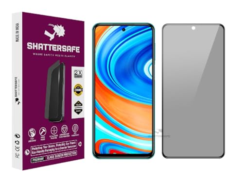 Image of Anti-Spy Privacy Tempered Glass Compatible For Redmi Note 9 Pro /Note 9 Pro Max /Note 10 Pro /Note 10 Pro Max /Note 11 Pro /Note 11 Pro+ [Pack of 1]. Easy Installation Kit.