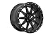 Raptor 1057B-2010-635-22 Matte Black Wheel with Painted Finish and Simulated Beadlock (20 x 10. inches /6 x 5 inches, -22 mm Offset)