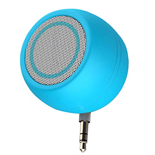 LOVIVER Mini Alto-falante Portátil 3W 3,5mm AUX Jack Music Player De áudio - Azul