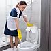 Hygienic Toilet Seat Guard, 10 Inch Pee Shield, Toilet Urine Deflector with Material, Bathroom Splash Protector, Restroom Accessory with Easy-Clean Design, Home & Apartment Tool for Men