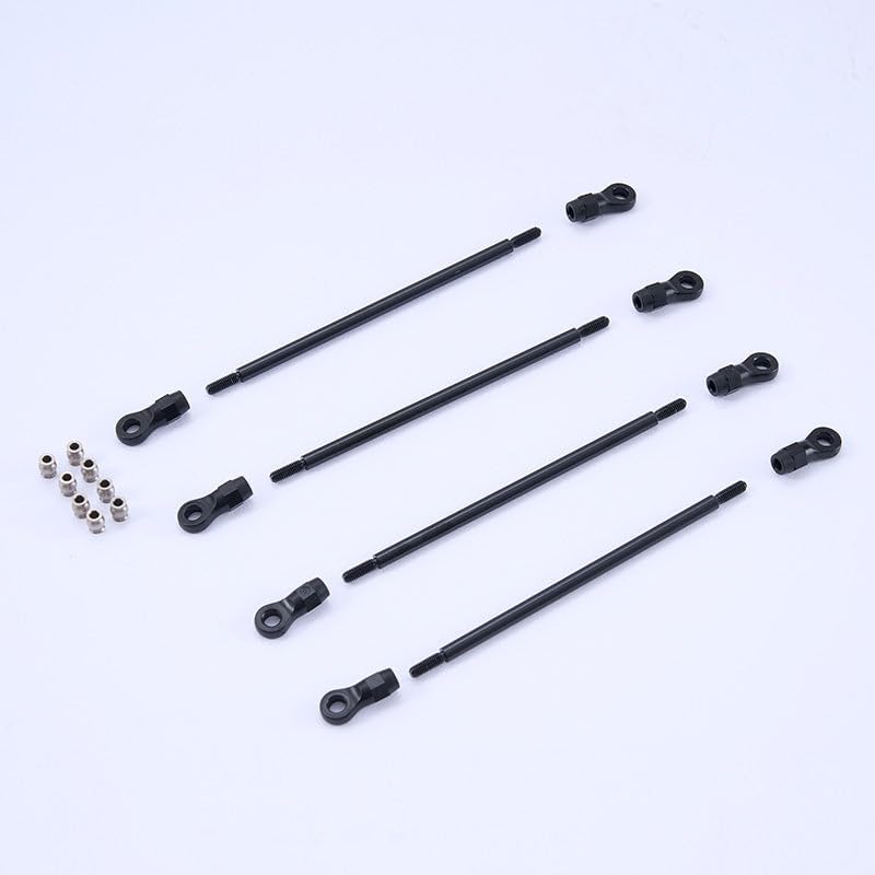 FMS FCX10 Rc Car Parts RC Crawler RC Trucks Parts Replacement Accessory for 1/10 Toyota LC80: Rear Rod Set