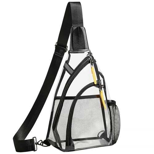 Shrrie Clear Bag for Stadium Events Transparent Crossbody Bag Clear Purse for Women&Men-Stadium Approved, Concerts&Sports by Shrrie - Used condition - Image 7