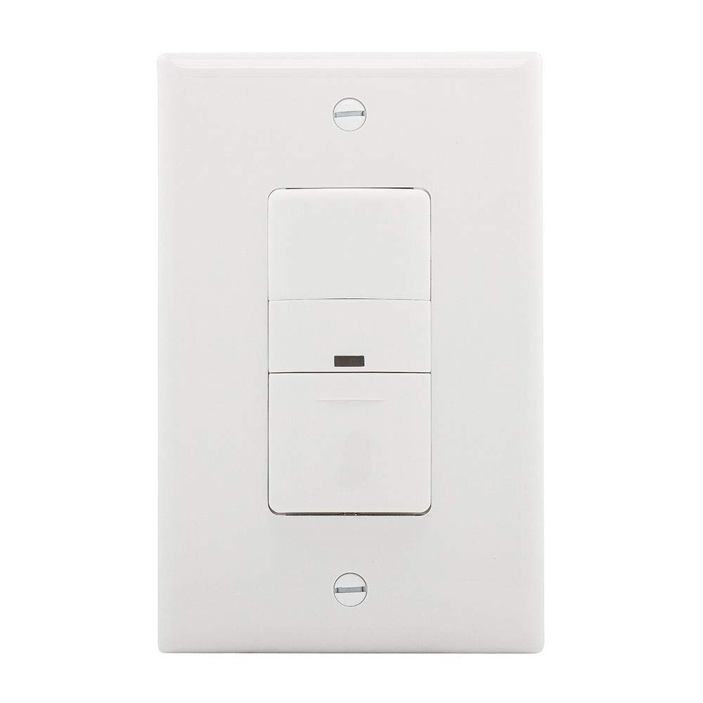 Eaton OS306U-W 600W Wall Mount Occupancy Vacancy Sensor Without Wallplate, White