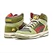 Puma Men's Rebound Layup Mid Jurassic World Shoes, Green Moss-Mars Red-Yellow Sizzle AH25, 12