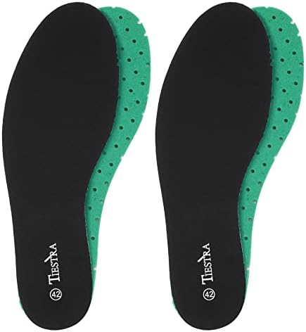 2 Pair -Insoles for Mens Memory Foam Shoe Inserts-Replacement Insoles for Work Boot Dress Shoes-Shock Absorption and Cushion for Feet Relief,Comfort Inner Soles for Everyday Use 42EU/US9