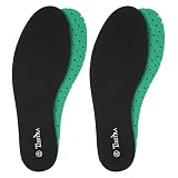 2 Pair -Insoles for Mens Memory Foam Shoe Inserts-Replacement Insoles for Work Boot Dress Shoes-Shoc