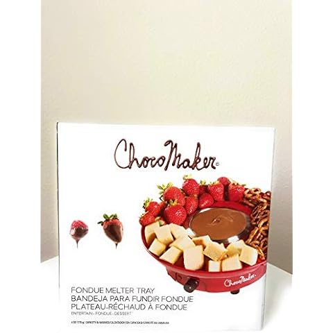 ChocoMaker Fondue Melter Dipping Tray 9811-CM 120V Great For Entertainment & Dessert Cover