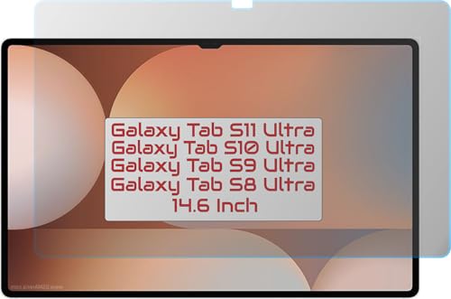 Image of Privacy Anti Peep Matte Screen Guard Compatible With Samsung Galaxy Tablet S11 Ultra / S10 Ultra / S9 Ultra / S8 Ultra 14.6 Inch Tab 14.6 inch Screenguard Not a Tempered Glass Screen Protector
