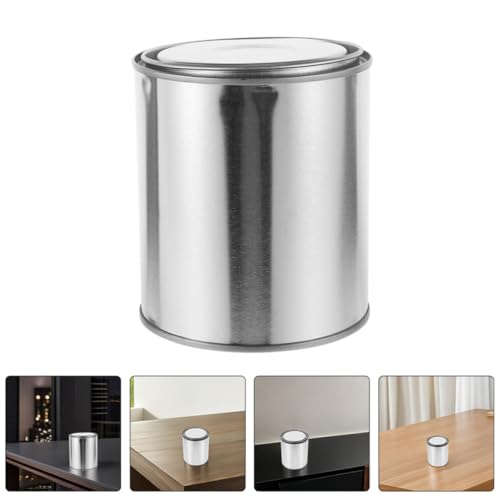 Cubo de hierro redondo grueso de 4 unidades para laboratorios 8