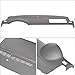 DashSkin Molded Dash Cover Compatible with 07-14 GM SUVs w/o Dash Speaker in Dark Titanium (USA Made)