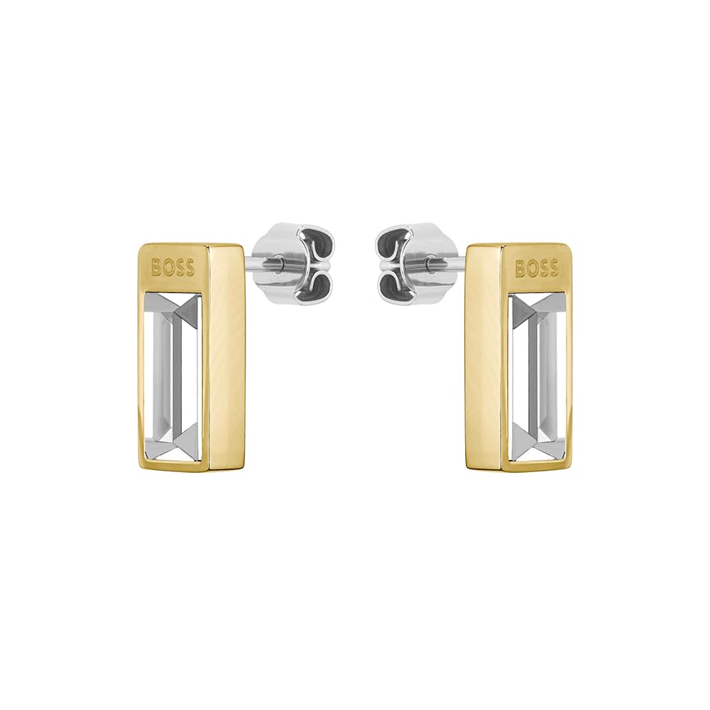BOSS Jewelry Women's CLIA Collection Stud Earrings Embellished with Crystals - 1580413
