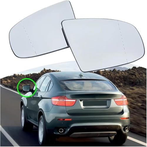 Espejo retrovisor lateral del coche con calefacción BMW X5 E70 evita hielo 7