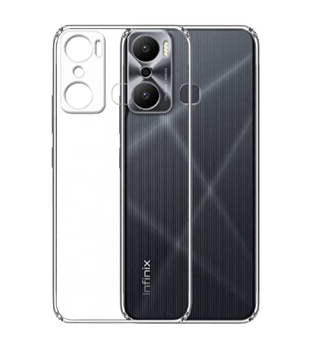 Image of Soft Silicone TPU Flexible Back Cover Compatible with Infinix Hot 20 Play