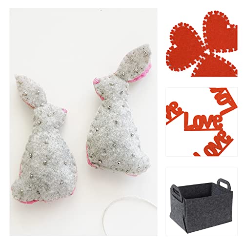 Premium Black Felt Sheet - Versatile 78"x25" Craft Fabric, Durable 1.5mm Thick for Sewing, DIY Projects, and Home Decor 8 Premium Black Felt Sheet - Versatile 78"x25" Craft Fabric, Durable 1.5mm Thick for Sewing, DIY Projects, and Home Decor - Image 7