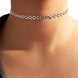 Chunky Choker Necklace sieht exquisit aus und passt zu jedem Anlass, passend zu anderen Accessoires, um Ihren eigenen einzigartigen Stil zu kreieren.