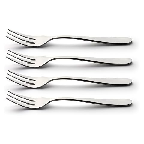 Windsor Stainless Steel Pastry Forks Set of 4 Cover
