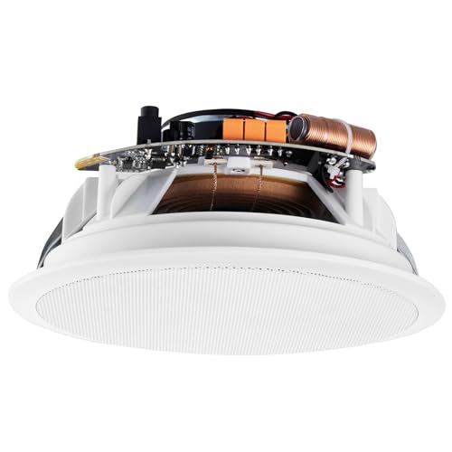 image for VEVOR 4 PCs 6.5'' Bluetooth Ceiling Speakers, 600W Flush Mount Ceiling