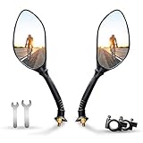 Stabil und stoßfest - Hergestellt aus einer hochschlagfesten ABS-Schale, einer echten Glaslinse und einem stärkeren 6,3-Zoll-Stahlschaft, NICHT WIE ANDERE verwenden Sie einen 10 mm dünnen Schaft. Es ist stoßfest und korrosionsbeständig, ideal für alle Wetterbedingungen