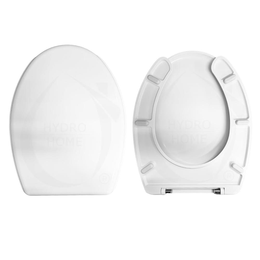 Copriwater Sedile Wc Disabili TD31 compatibile con vari modelli, In Plastica Termoindurente,Colore Bianco MADE IN ITALY