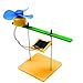 YCX Solar Physics Experiment Kit Mini Solargenerator Generation Motor Fan,Schaltgerät Wissenschaft Spielzeug Pädagogische Wissenschaft Projekte,Blau