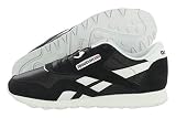 Tamaño: 37 1/2 pulgadas Reebok Classic Nylon - Zapatillas de Entrenamiento Mujer, Negro (Black / White), 37.5 EU
