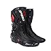 Produktbild AKAUFENG Motorradstiefel Motorrad Schuhe Herren Kurzstiefel Sneaker Wasserabweisend mit Hartschalenprotektoren Schwarz 40-45