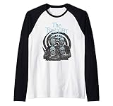 Twilight Zone Take Off The Masks Swirl Raglan Baseball Tee
