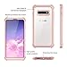 Dexnor Compatible Samsung Galaxy S10 Case 6.1 inch, Heavy Duty Protection Hard Back Defender Protector Protective Shockproof Bumper Cover