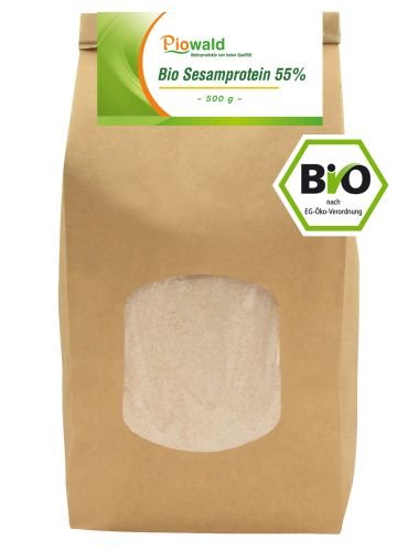 Preisvergleich Produktbild BIO Sesamprotein - 500g Nachfüllpack
