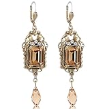 Festliche Ohrhänger im Jugendstil von NOBEL SCHMUCK