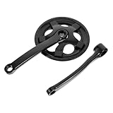 Mikinona Fahrrad Kurbelgarnitur Zähne mit Vierkantbohrung Leicht und Robust Präzise Geschnittenes...