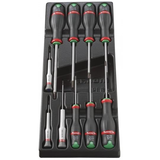 Facom Jeu de 10 tournevis de précision et standard