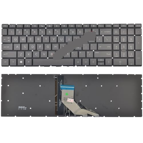 Clavier américain HP 255 G7 rétroéclairé pour réparer les touches usées