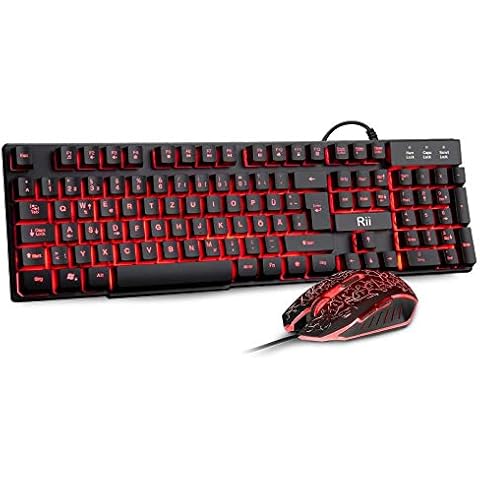 Rii Gaming Tastatur und Maus Set Cover