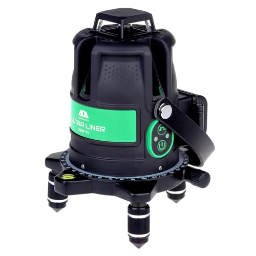 グリーンレーザー墨出し器 フルライン円錐ミラーウルトラライナー4VH360Gバッテリー仕様 受光器対応(別売りLR60G or LM70)