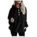 Produktbild TUDUZ Damen Gestreift Pulli Sweatshirts Hoodie Sport Langarm Reißverschluss Pullover Outerwear