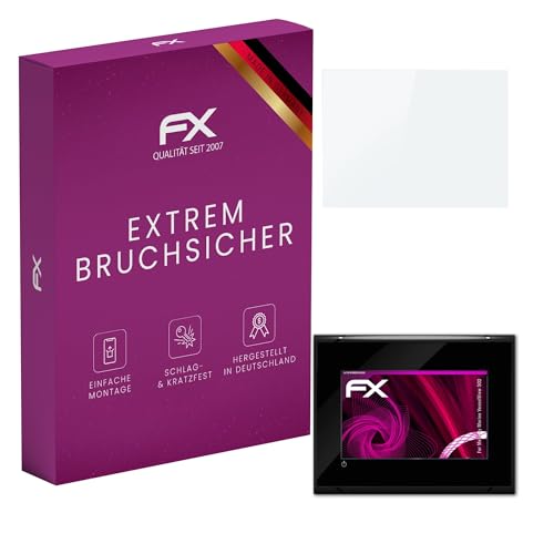 atFoliX Plastic Glass Protective Film compatible with Mercury Marine VesselView 502 Glass Protector, 9H Hybrid-Glass FX Screen Protector