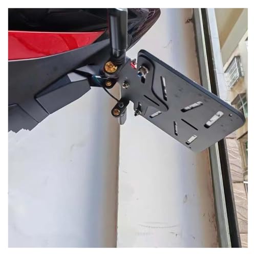 Support plaque d'immatriculation ZONTES ZT703RR queue bien rangée - 4